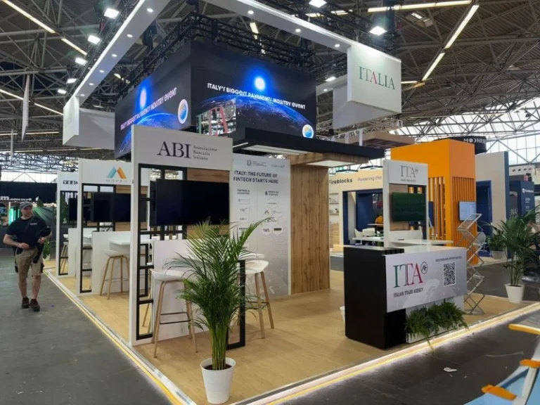 country pavilion exhibition stand