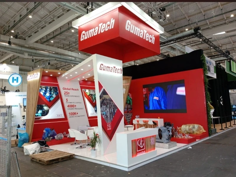 Exhibition stand design by Mavonorm Exhibits